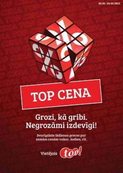 TOP! TOP CENA akciju buklets 02.03.2023 - 29.03.2023