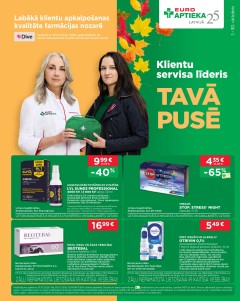 EUROAPTIEKA akcijas buklets 01.10.2026 - 31.10.2026