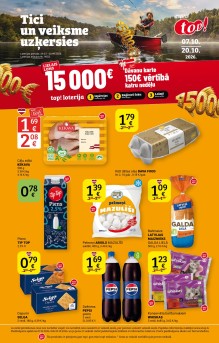 TOP! akciju buklets 07.10.2026 - 20.10.2026