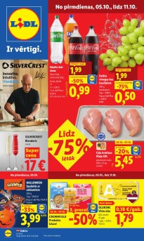 LIDL akciju buklets 05.10.2026 - 11.10.2026