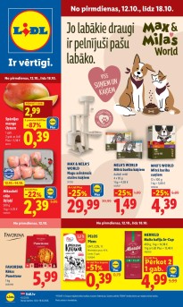 LIDL akciju buklets 12.10.2026 - 18.10.2026